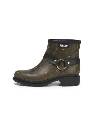 Foto van product AIGLE Regenlaarzen 'Macadames' kaki / olijfgroen / zwart