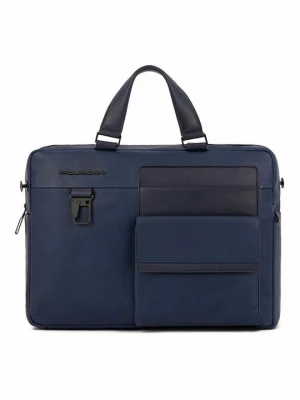 Foto van product Aktetas Piquadro donkerblauw