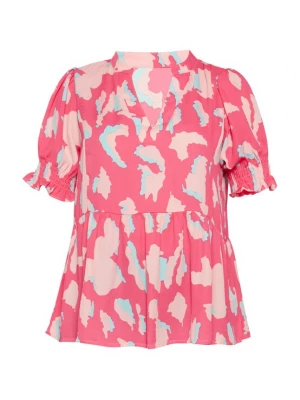 Foto van product ALBEE Blouse lichtgroen / pink