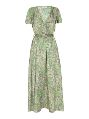 Foto van product aleida Jurk 'Boho' lichtgroen / donkergroen / lichtroze / wit