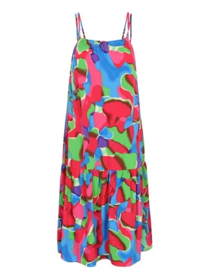 Foto van product ebeeza Jurk 'Spring Summer' blauw / groen / pink / framboos