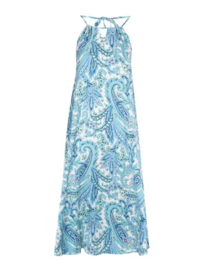 Foto van product aleida Zomerjurk navy / lichtblauw / mintgroen / wit