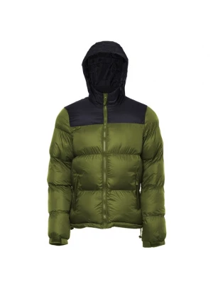Foto van product FUMO Winterjas olijfgroen / zwart