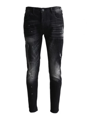 Foto van product Alessandro Zavetti Jeans 'Leonelli' zwart / wit