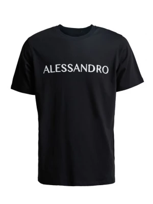 Foto van product Alessandro Zavetti Shirt 'Meucci' zwart / wit