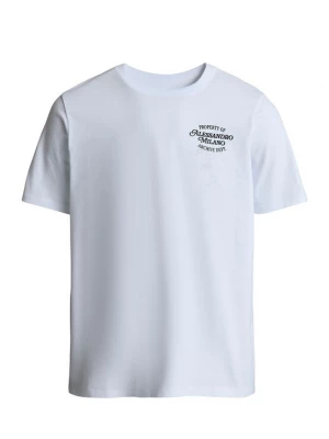 Foto van product Alessandro Zavetti Shirt 'Pirelli' lichtgrijs / zwart / wit