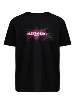 Foto van product Alessandro Zavetti Shirt 'VIZARI' lila / zwart / wit