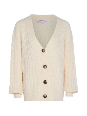 Foto van product aleva Gebreid vest wolwit