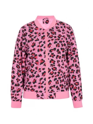 Foto van product aleva Tussenjas rosa / framboos / zwart