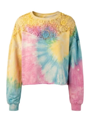 Foto van product Alexa Dash Sweatshirt blauw / geel / pitaja roze