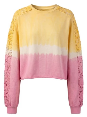 Foto van product Alexa Dash Sweatshirt crème / geel / oudroze