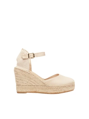 Foto van product Alhamas Slingpumps 'Alpargata Cuña' crème