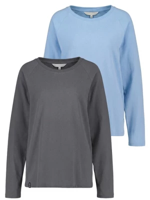 Foto van product alife & kickin Shirt 'GaiaAK A' lichtblauw / donkergrijs