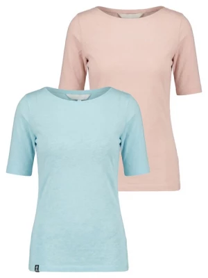 Foto van product alife & kickin Shirt 'HildeAK A' lichtblauw / oudroze