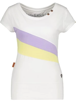 Foto van product alife & kickin Shirt lichtgeel / lavendel / wit