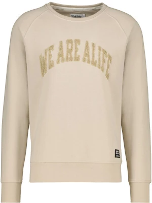 Foto van product alife & kickin Sweatshirt 'LevinAK' beige / zwart / wit