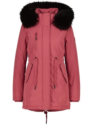 Foto van product alife & kickin Winterparka 'KierseyAK A' pastelrood / zwart