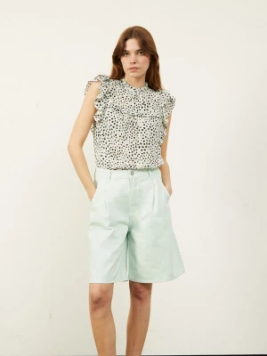 Foto van product Aligne Bandplooi jeans 'Cely' mintgroen