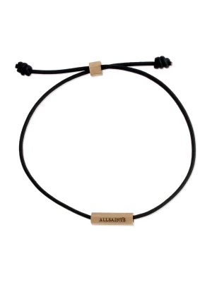 Foto van product AllSaints Armband 'Friendship' chocoladebruin / goud / zwart