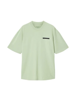 Foto van product AllSaints Shirt 'REDACT' lichtgroen / zwart / wit