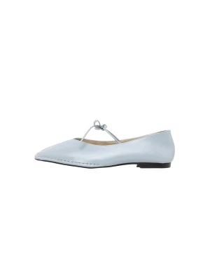 Foto van product Alohas Ballerina met riempjes 'Sway' lichtblauw