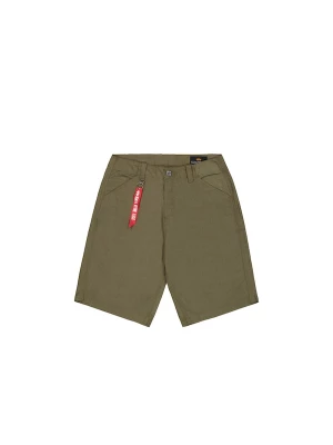 Foto van product ALPHA INDUSTRIES Broek 'P41 Hbt Combat' olijfgroen / rood / wit