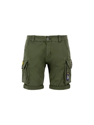 Foto van product ALPHA INDUSTRIES Cargobroek donkerblauw / geel / kaki