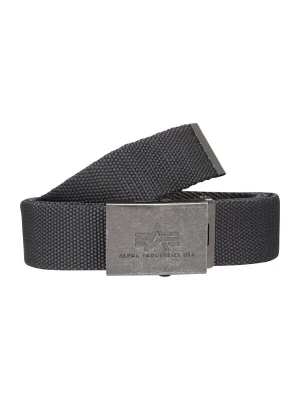 Foto van product ALPHA INDUSTRIES Riem donkergrijs / zilver