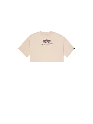 Foto van product ALPHA INDUSTRIES Shirt beige / donkerlila