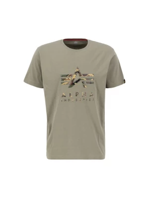 Foto van product ALPHA INDUSTRIES Shirt 'Camo PP T' sand / bruin / kaki / olijfgroen