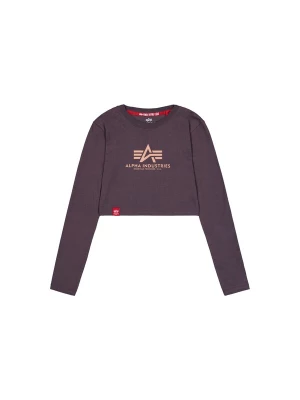 Foto van product ALPHA INDUSTRIES Shirt geel / lila / donkerlila