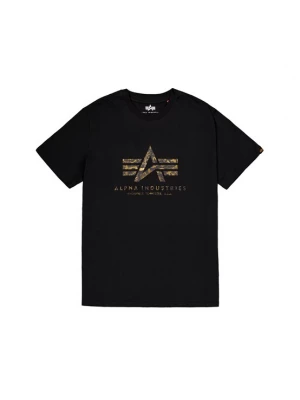 Foto van product ALPHA INDUSTRIES Shirt goudgeel / donkergrijs / zwart