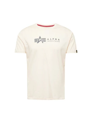 Foto van product ALPHA INDUSTRIES Shirt ivoor / donkergrijs