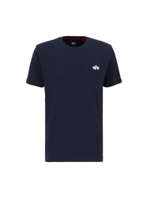Foto van product ALPHA INDUSTRIES Shirt nachtblauw / bruin / grijs / wit