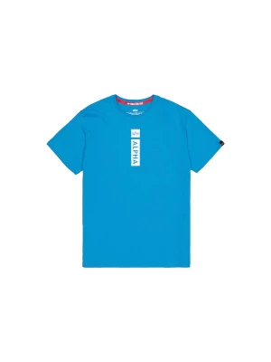 Foto van product ALPHA INDUSTRIES Shirt royal blue / koningsblauw / wit