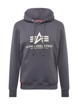 Foto van product ALPHA INDUSTRIES Sweatshirt basaltgrijs / offwhite