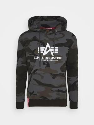 Foto van product ALPHA INDUSTRIES Sweatshirt 'Basic Camo' zwart