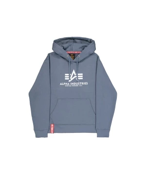 Foto van product ALPHA INDUSTRIES Sweatshirt donkergrijs / wit