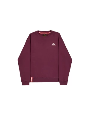 Foto van product ALPHA INDUSTRIES Sweatshirt ecru / bourgogne