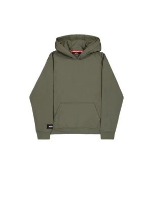 Foto van product ALPHA INDUSTRIES Sweatshirt 'Label' olijfgroen