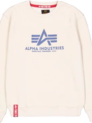Foto van product ALPHA INDUSTRIES Sweatshirt navy / offwhite