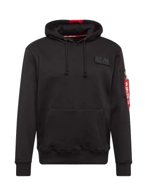 Foto van product ALPHA INDUSTRIES Sweatshirt 'Red Stripe' rood / zwart / wit