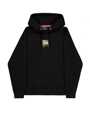Foto van product ALPHA INDUSTRIES Sweatshirt sand / bruin / zwart / wit