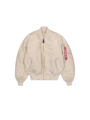 Foto van product ALPHA INDUSTRIES Tussenjas 'MA-1 Heritage' beige / rood