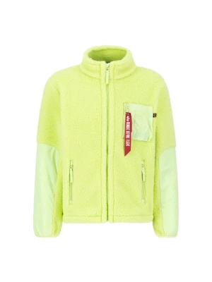 Foto van product ALPHA INDUSTRIES Tussenjas 'Sherpa' neongeel / rood