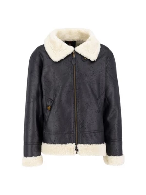 Foto van product ALPHA INDUSTRIES Winterjas 'B3 FL' zwart