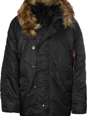 Foto van product ALPHA INDUSTRIES Winterparka 'N3B' zwart