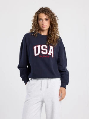 Foto van product America Today Sweatshirt donkerblauw / natuurwit