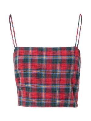 Foto van product American Eagle Top smoky blue / geel / petrol / rood