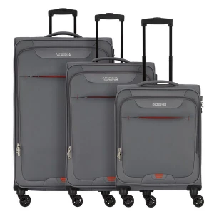 Foto van product American Tourister Kofferset 'Street Roll' grijs